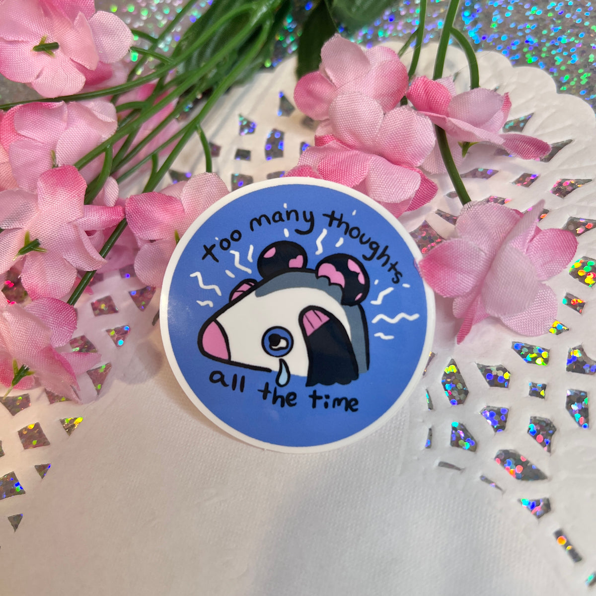 too-many-thoughts-all-the-time-sticker-woolblossom