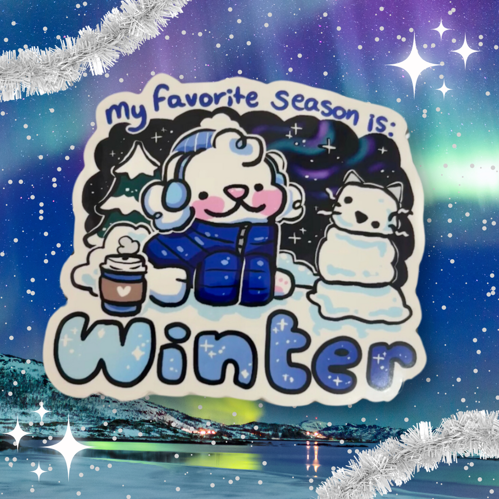 My Favorite Season Is: !!! ~ Stickers  Woolblossom Winter  