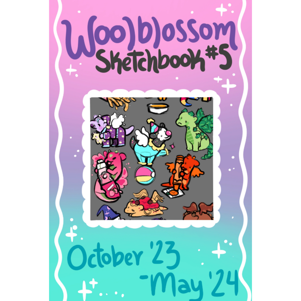 ~DIGITAL DOWNLOAD ~ Woolblossom Sketchbook: #5 (Oct 2023 - May 2024)  Woolblossom   