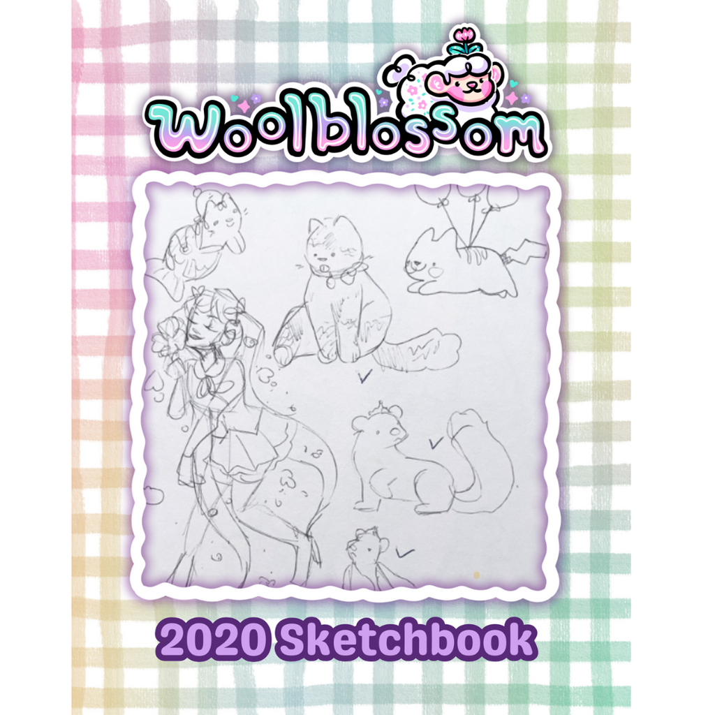 ~DIGITAL DOWNLOAD ~ Woolblossom 2020 Sketchbook! Digital Items Woolblossom   