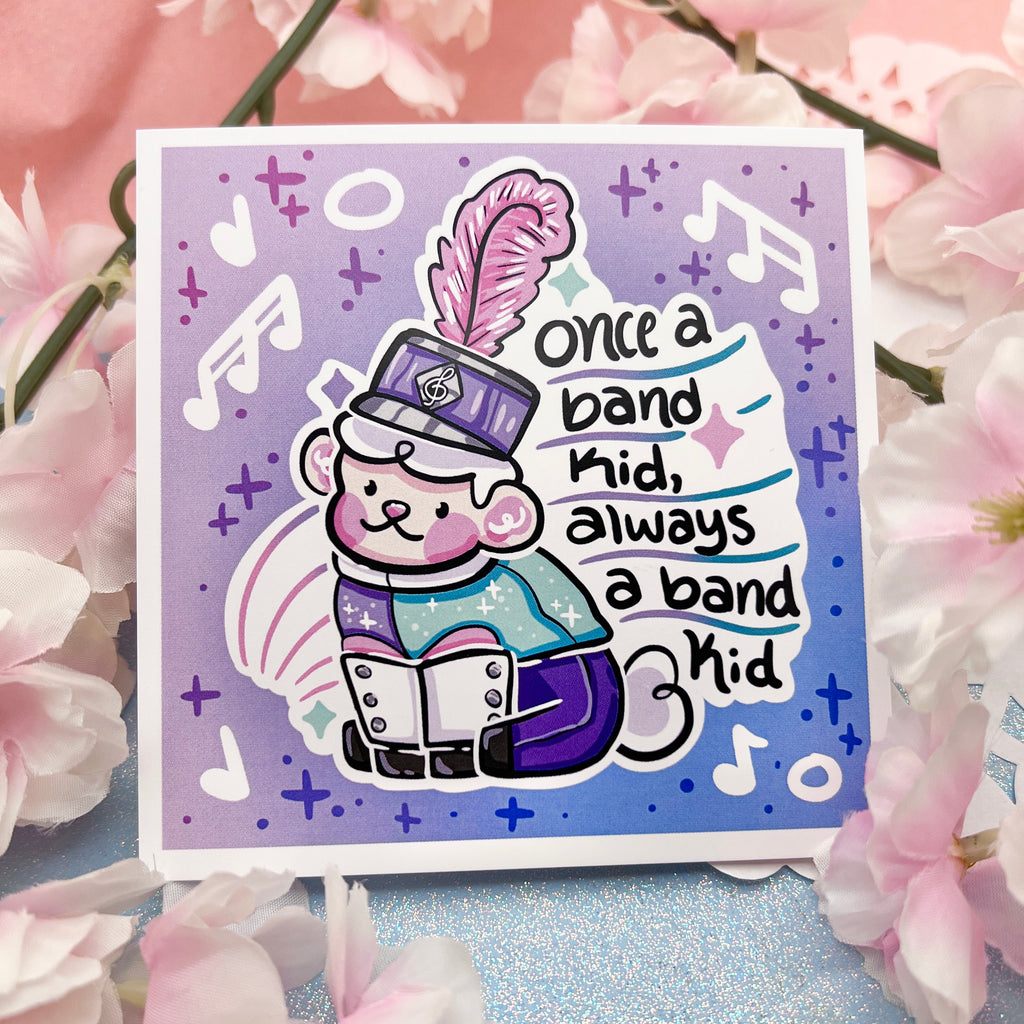 “Once a Band Kid, Always a Band Kid" Sprout ~ Print Print Woolblossom   