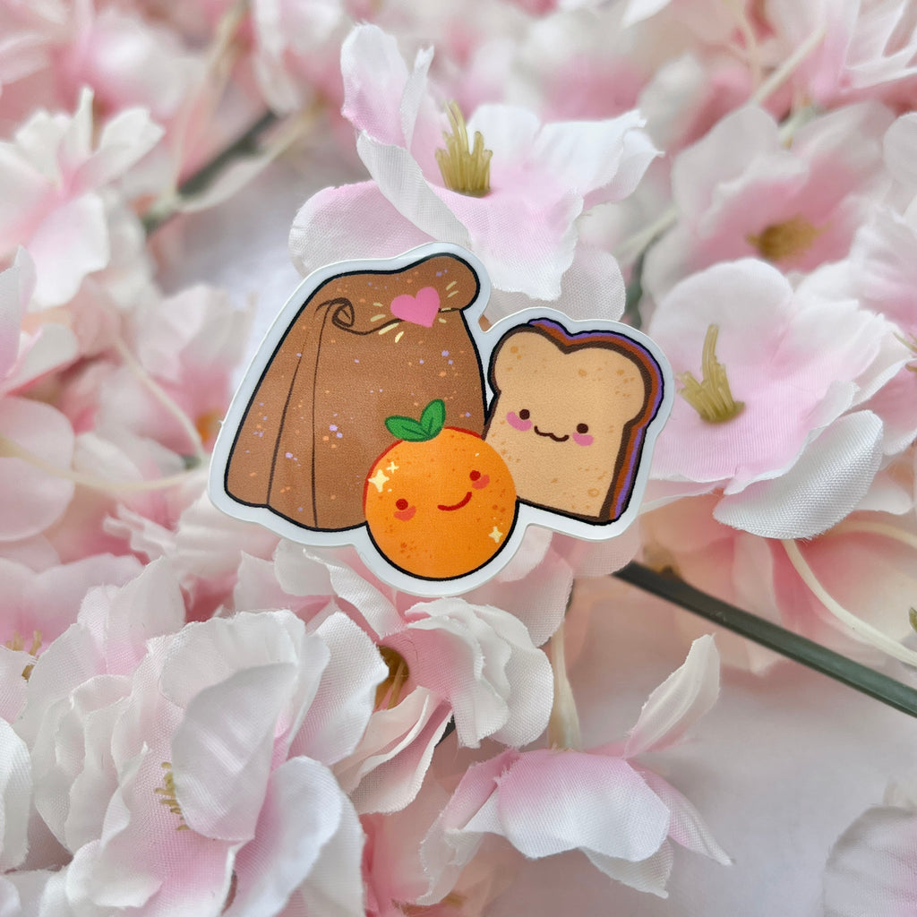 Assorted Cute Bagged Lunch ~ Sticker Sticker Woolblossom   