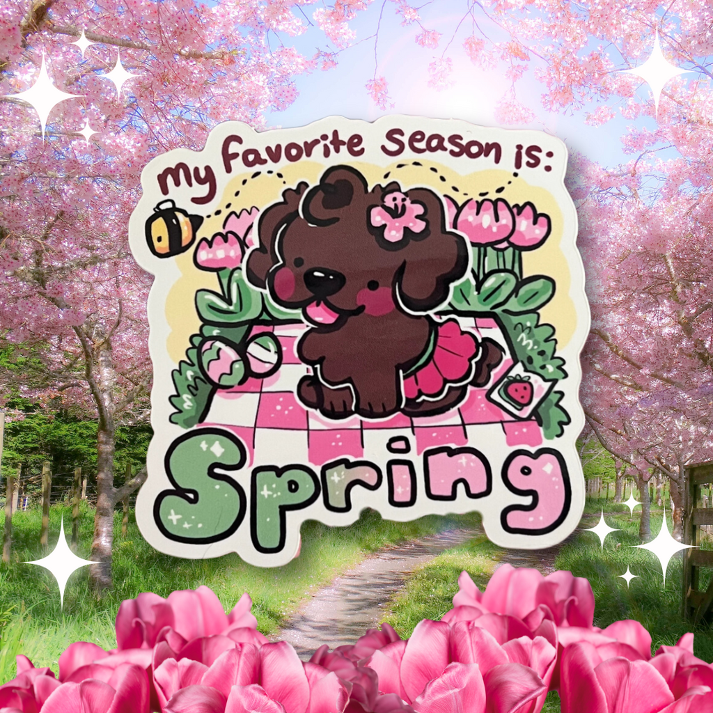 My Favorite Season Is: !!! ~ Stickers  Woolblossom Spring  