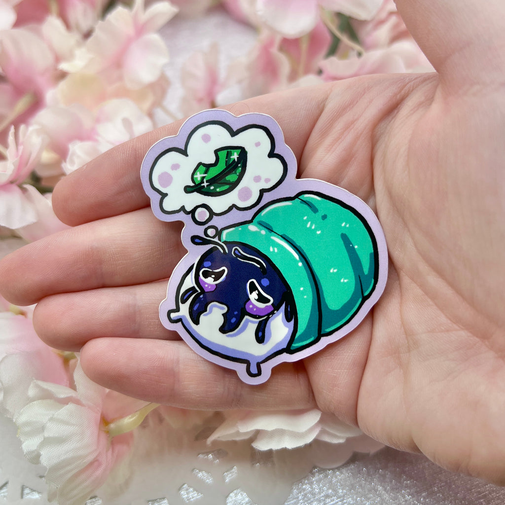 Eepy Sleepy Beetle ~ Sticker  Woolblossom   