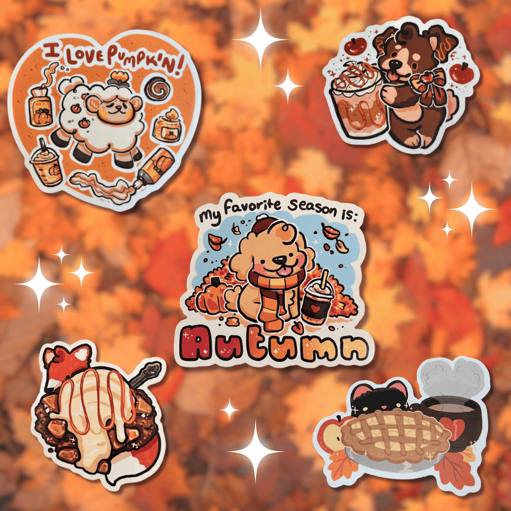 Autumn Sticker Bundle! Sticker Woolblossom   