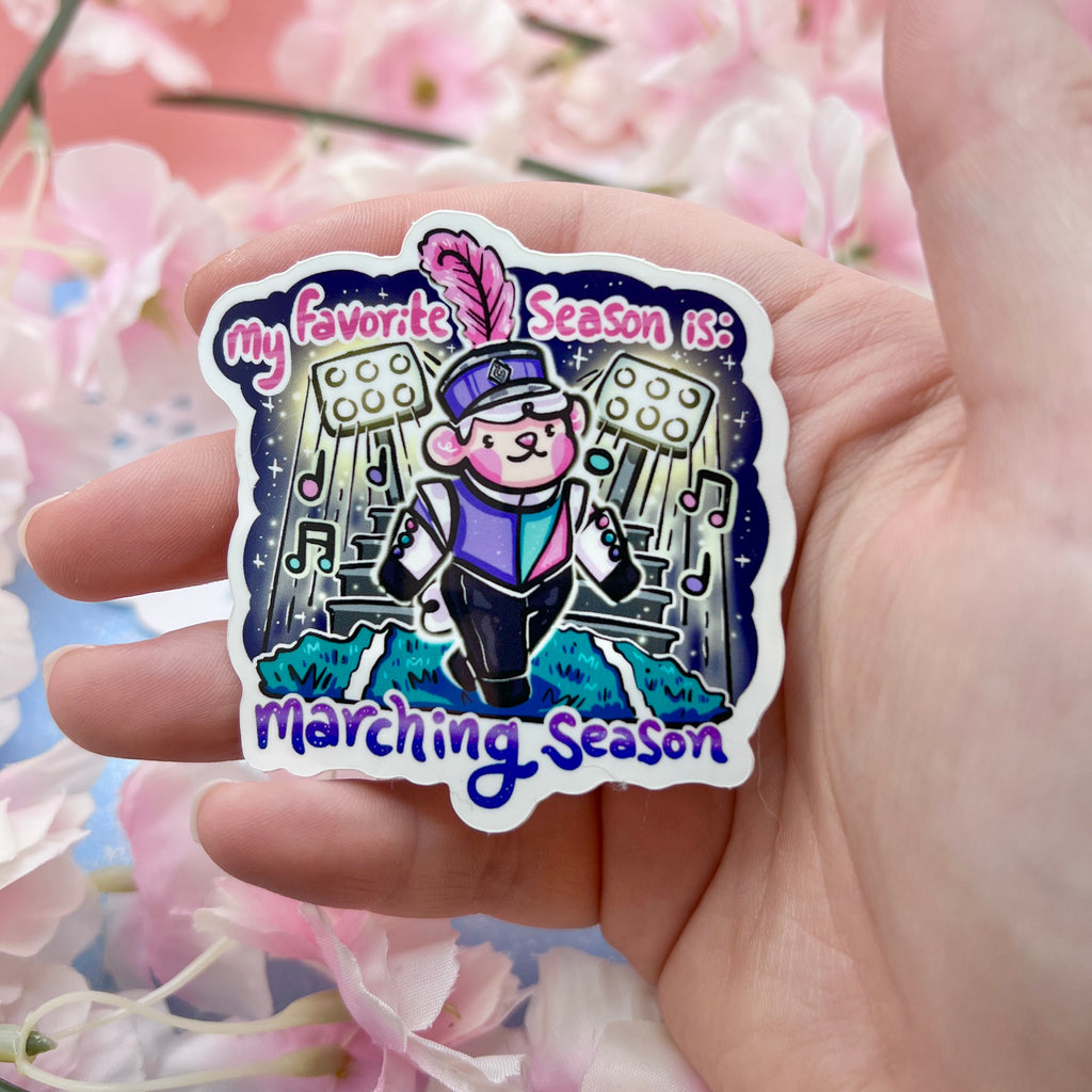 My Favorite Season is: Marching Season! ~ Sticker Sticker Woolblossom   