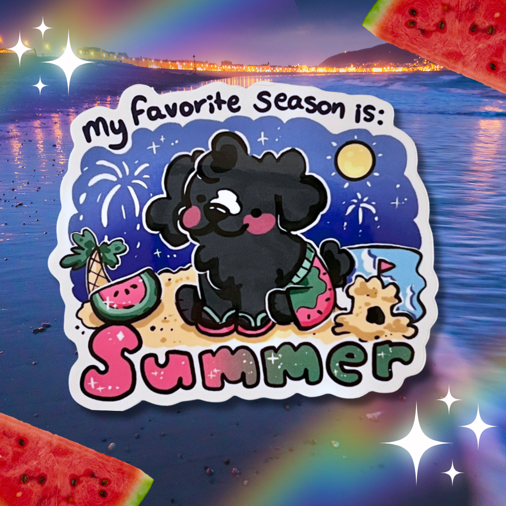 My Favorite Season Is: !!! ~ Stickers  Woolblossom Summer  