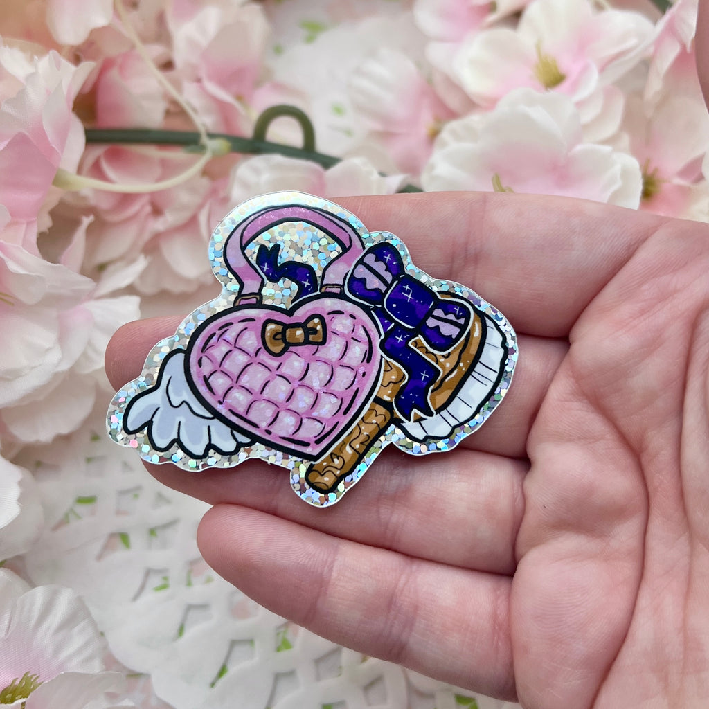 Lolita Fashion Accessories ~ Glitter Sticker Sticker Woolblossom   