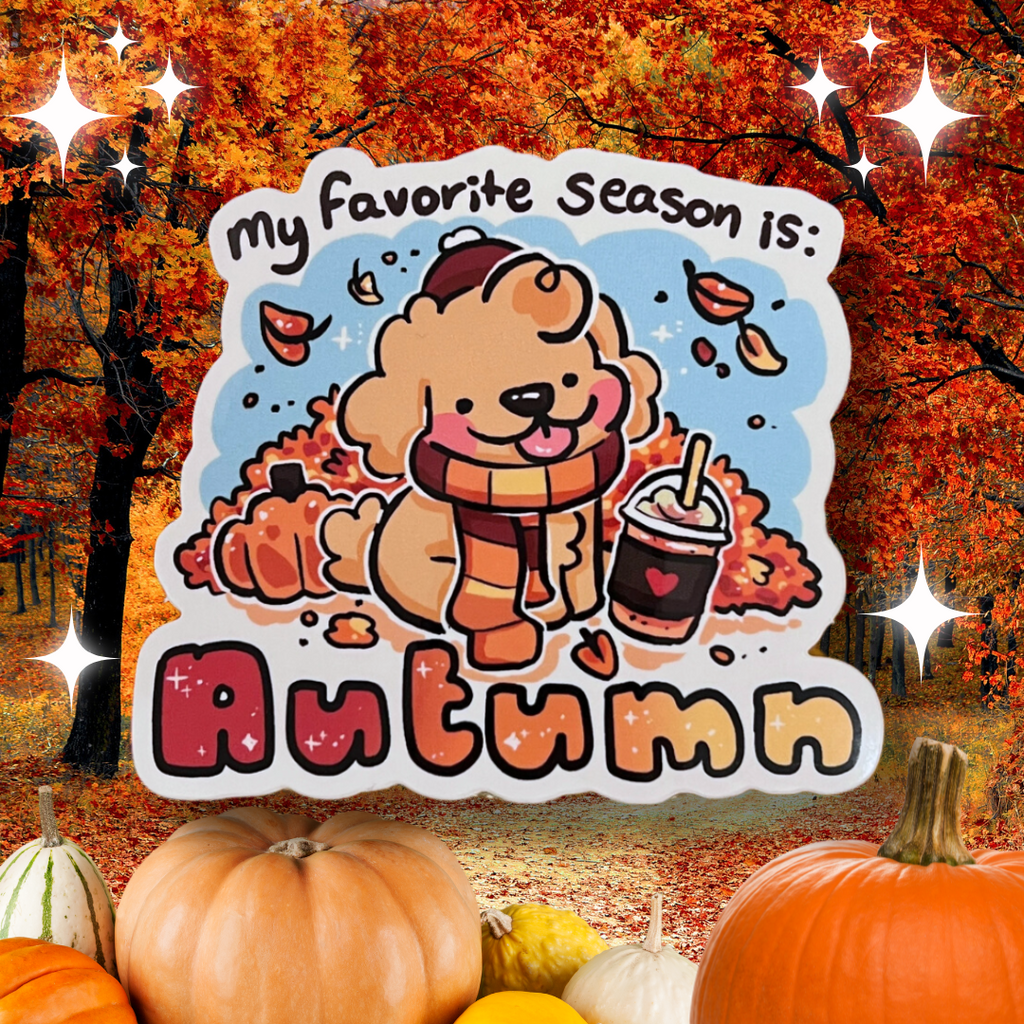 My Favorite Season Is: !!! ~ Stickers  Woolblossom Autumn  