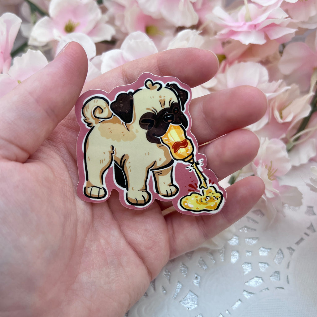 Condi-mutts! ~ Stickers Sticker Woolblossom Mustard  