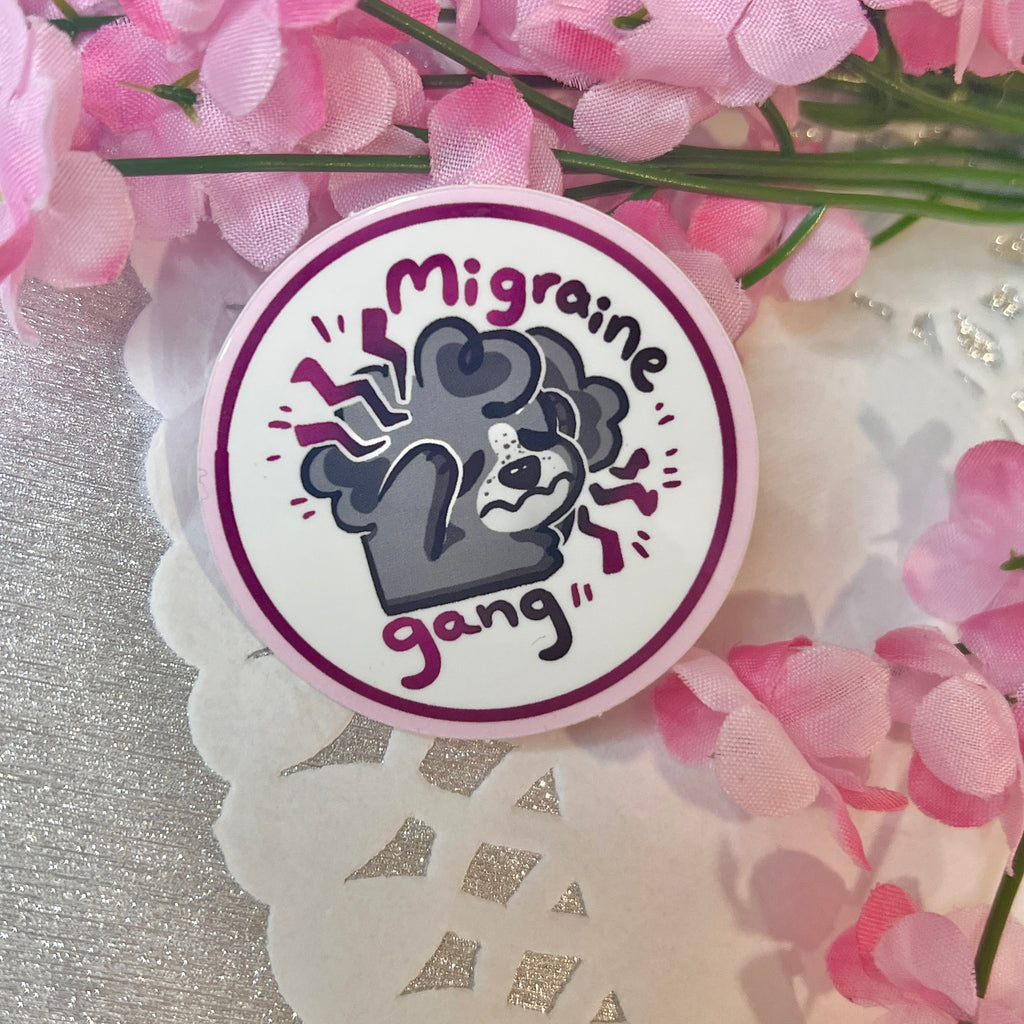 Migraine Gang ~ Sticker  Woolblossom   