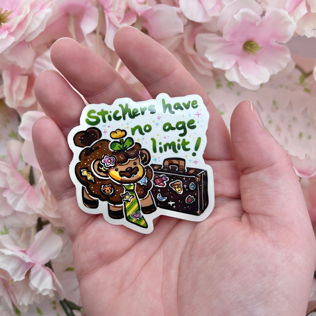 Dill Says “Stickers Have No Age Limit!” ~ Sticker Sticker Woolblossom   