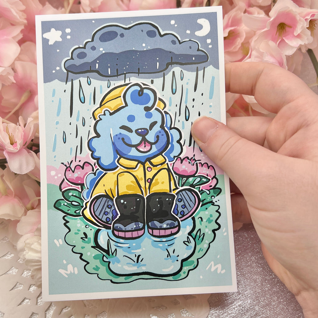 Rainy Day Sky ~ Print Print Woolblossom   