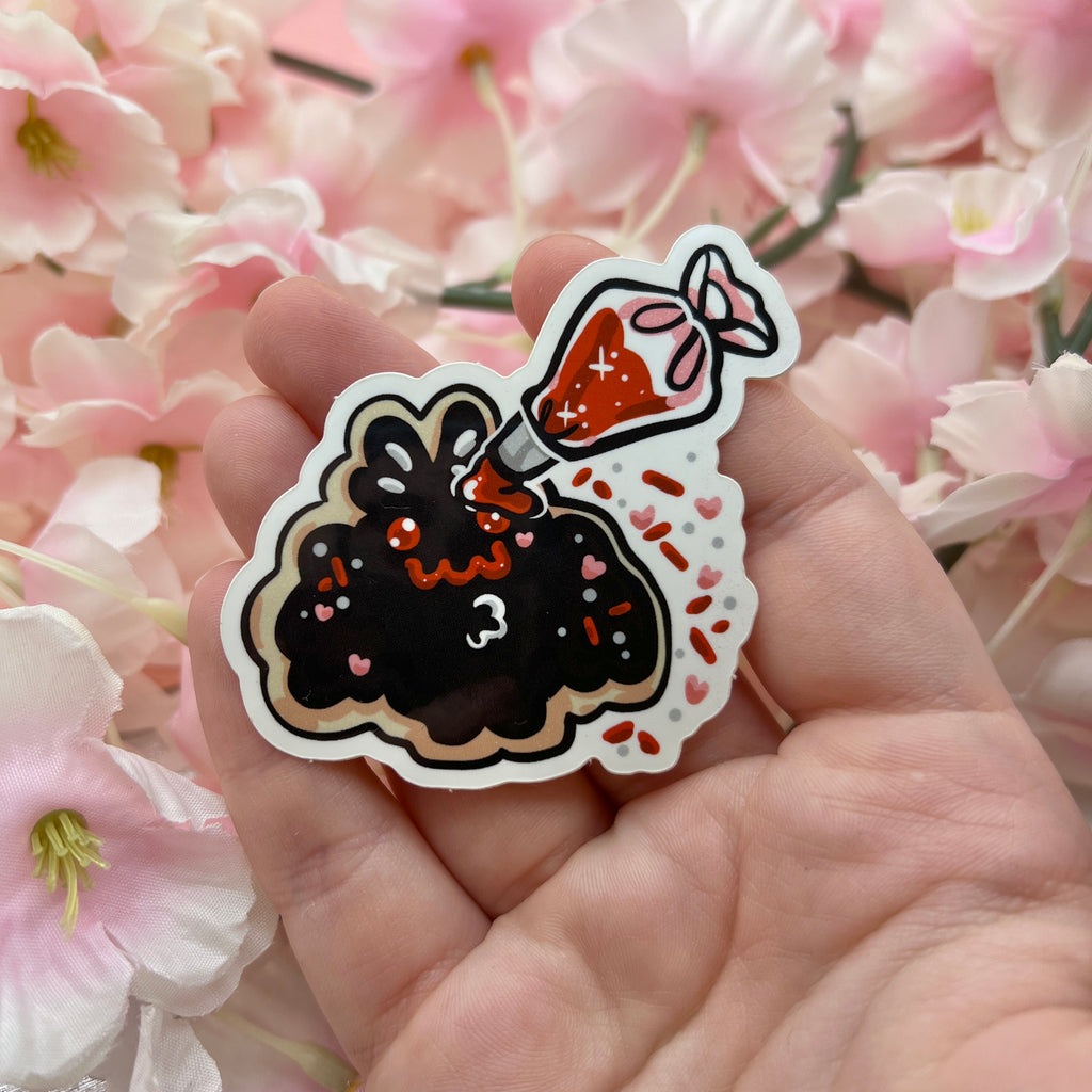 Mothman Cookie ~ Sticker Sticker Woolblossom   