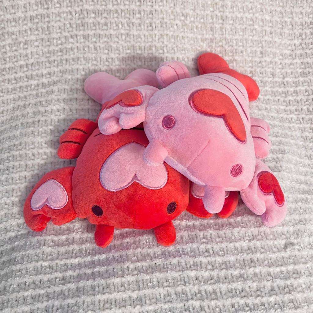 Ruby and Coral Love-sters!! ~ Plushies  Woolblossom   