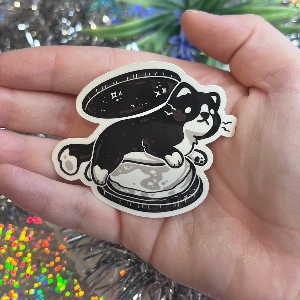 Cookies n Cream Cat ~ Sticker  Woolblossom   