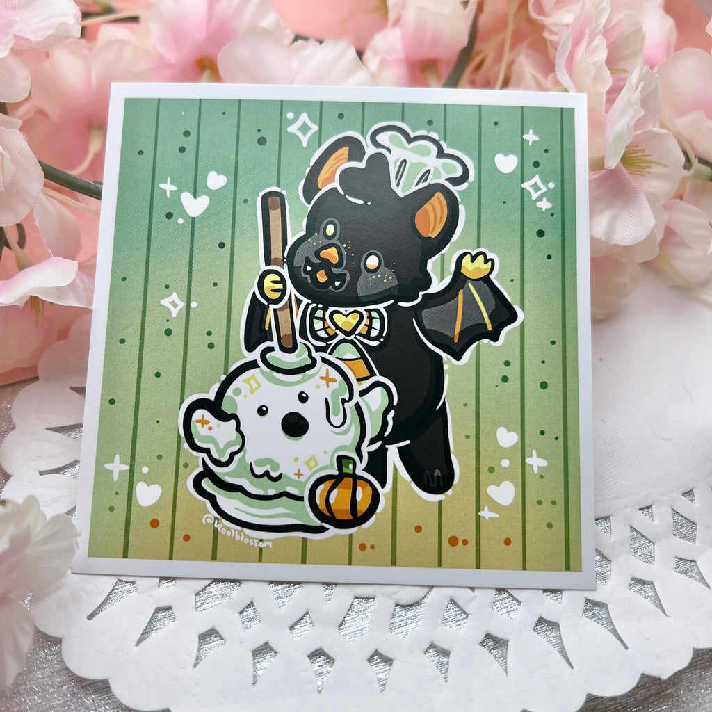 Cakepop Baker Bat ~ Print Print Woolblossom   