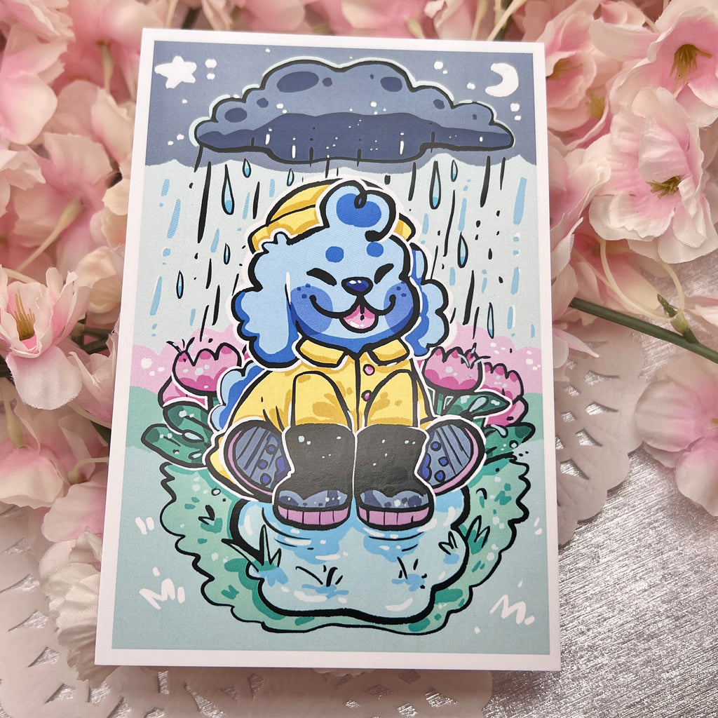 Rainy Day Sky ~ Print Print Woolblossom   