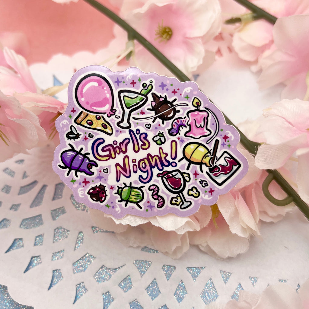 Bug Girl's Night! ~ Sticker Sticker Woolblossom   