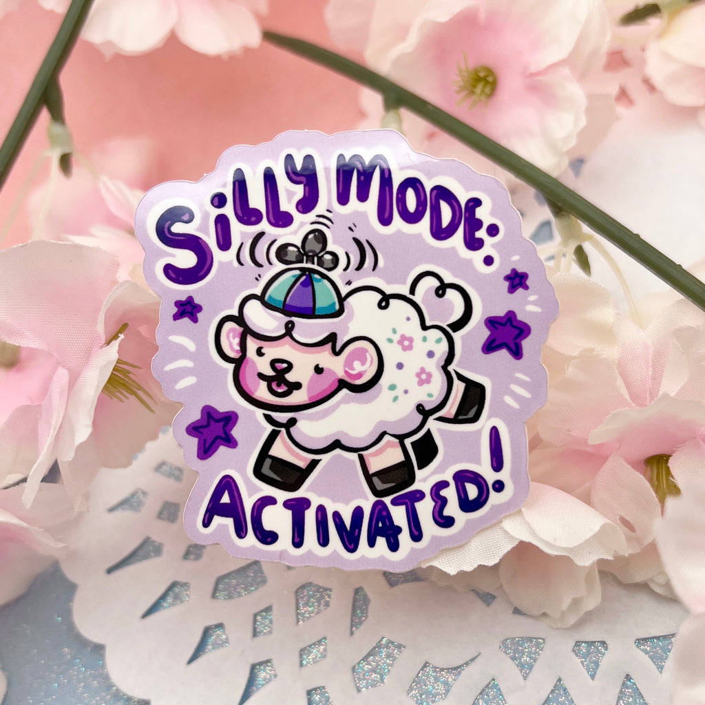 "Silly Mode: Activated!" Silly Sprout ~ Sticker Sticker Woolblossom   