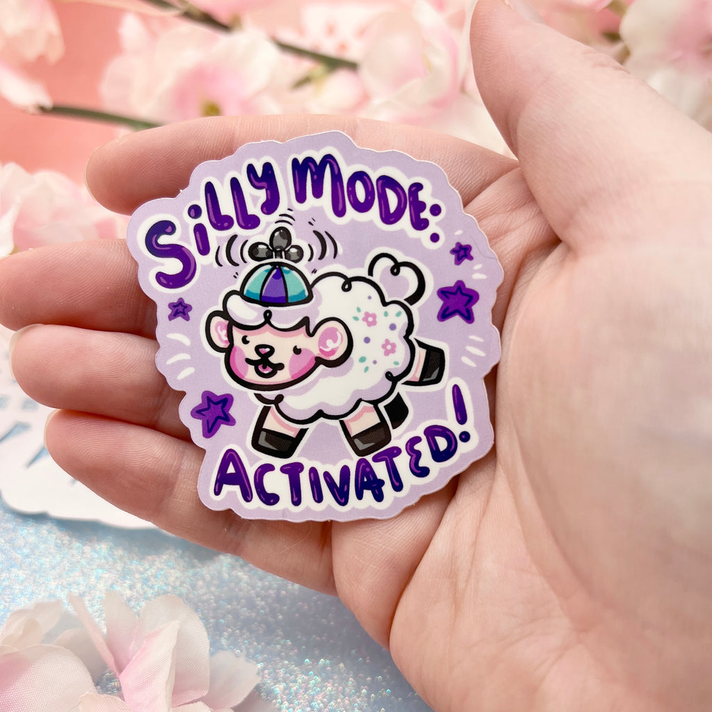 "Silly Mode: Activated!" Silly Sprout ~ Sticker Sticker Woolblossom   