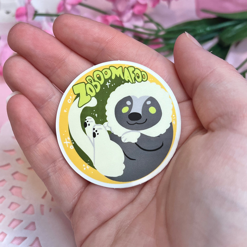 Iconic Lemur ~ Sticker  Woolblossom   