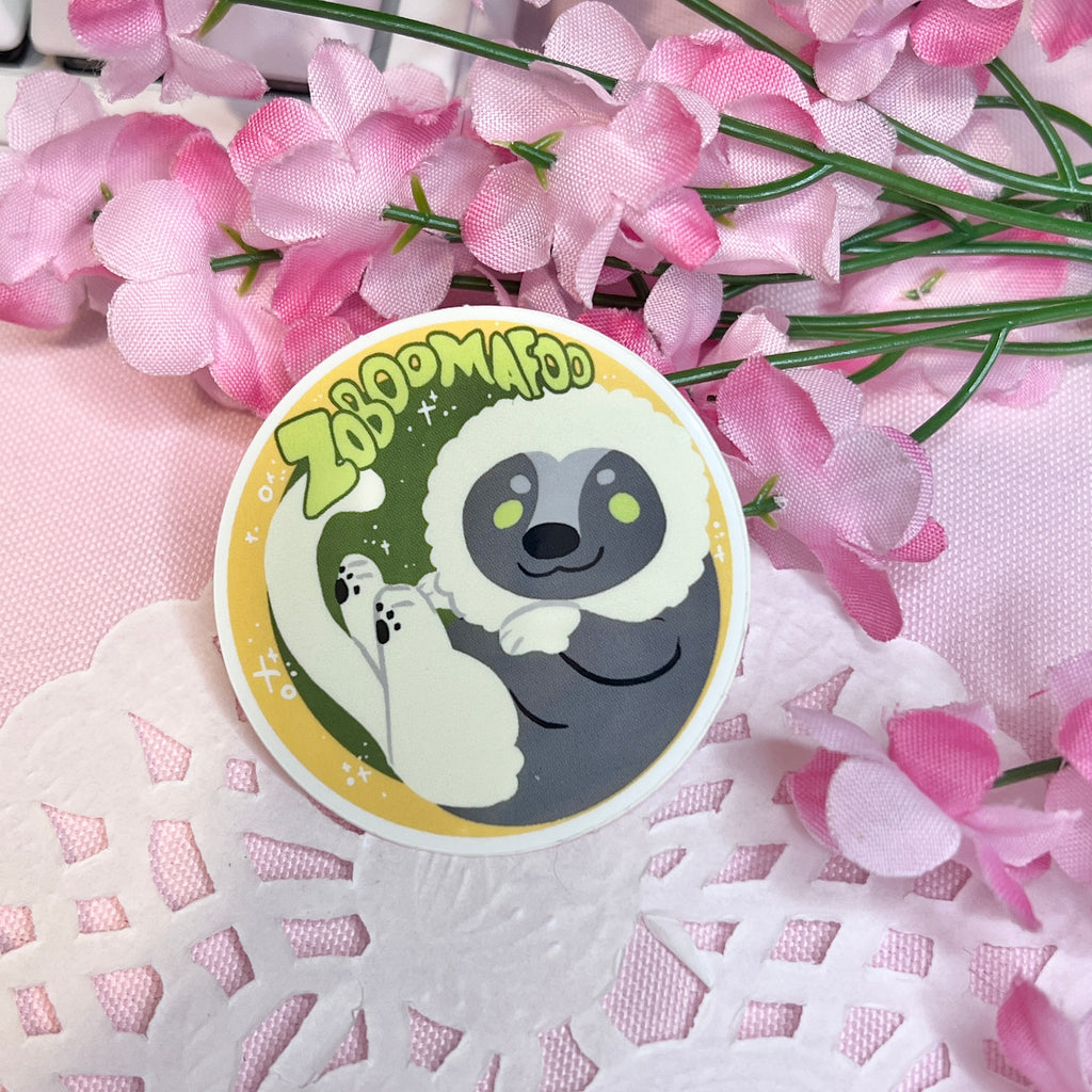 Iconic Lemur ~ Sticker  Woolblossom   