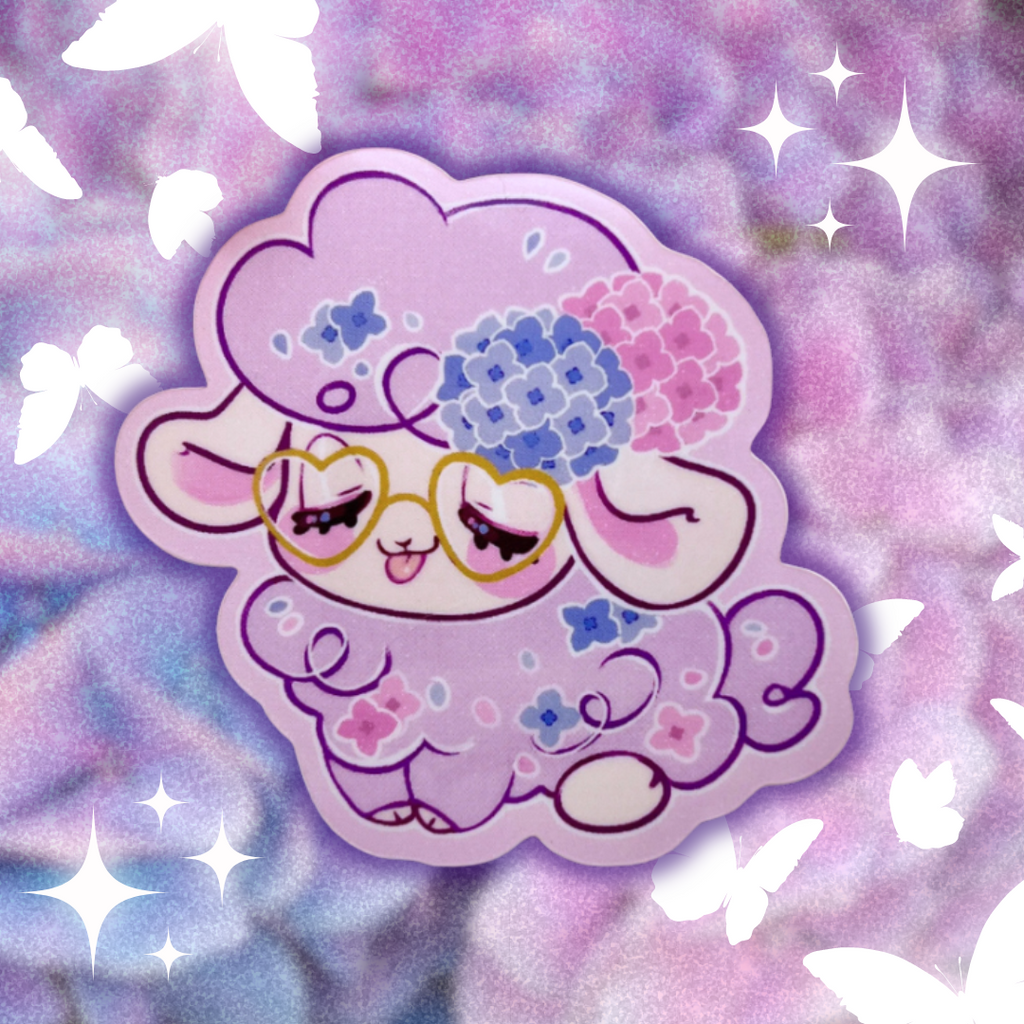 Hydrangea!Sprout Sticker ~ (Collab /w Lizbiecafe!!!) Sticker Woolblossom   