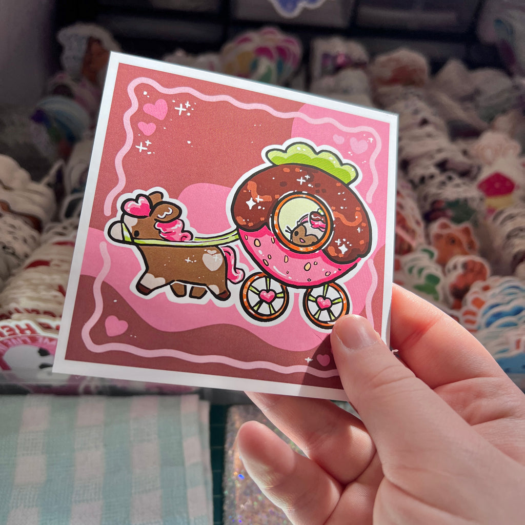 (Patreon Exclusive) Princess Bon-Bon Carriage ~ Print  Woolblossom   