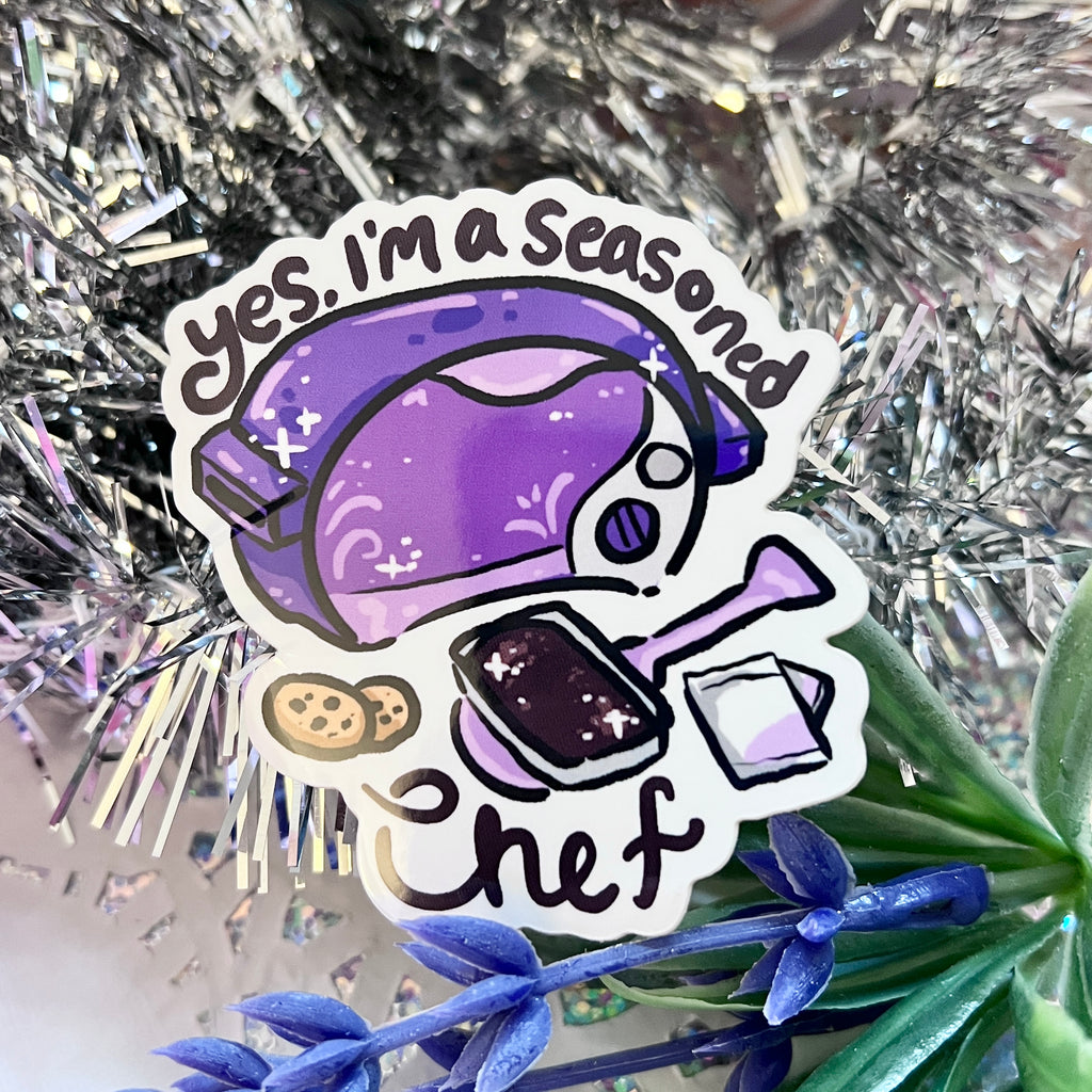 Yes, I’m a Seasoned Chef ~ Sticker  Woolblossom   