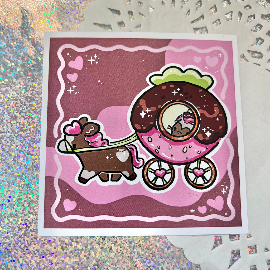 (Patreon Exclusive) Princess Bon-Bon Carriage ~ Print  Woolblossom   